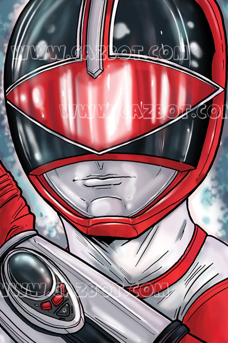 Power Rangers Time Force AKA Time Ranger : Set of 6 - Etsy