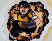 The Horror A4 - Boots  - Sticker