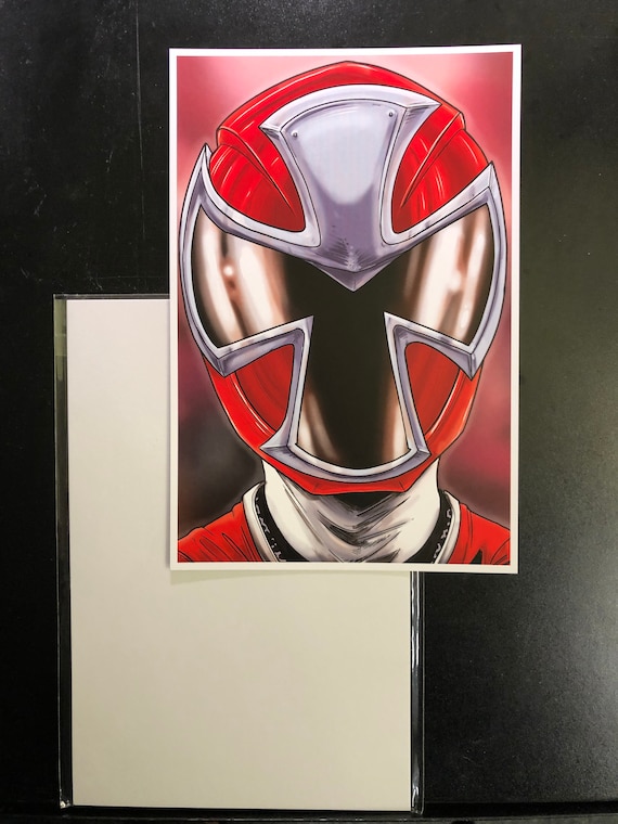 パワーレンジャー ニンジャスティール：レッドレンジャー - Etsy 日本