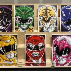 Mighty Morphin Power Rangers of original rangers: set of 7