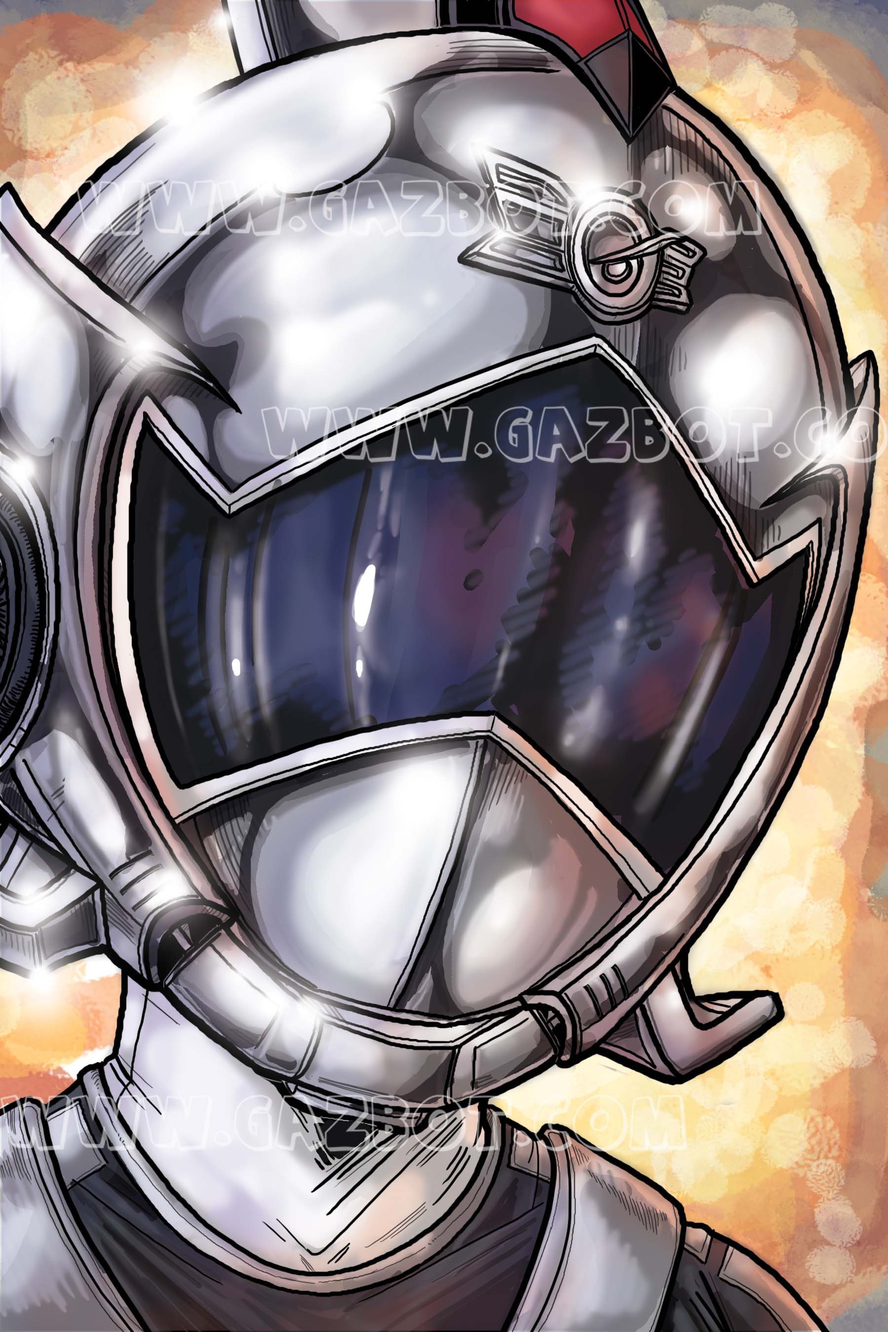パワーレンジャー Power Rangers Lightning Collection IN SPACE SILVER RANGER w
