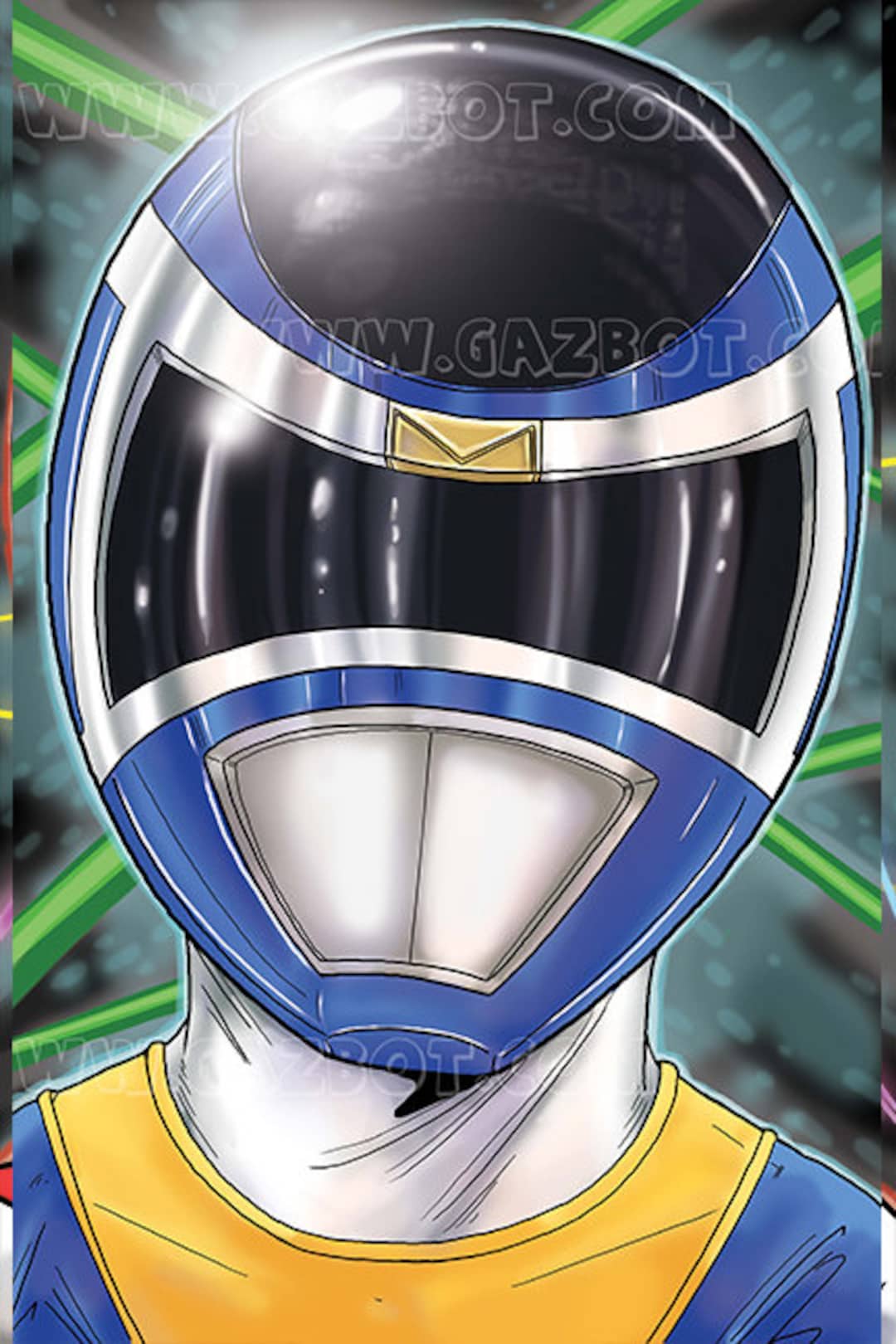 パワーレンジャー in space Blue Ranger Andros Power Rangers Lightning Collection In Space Blue Ranger