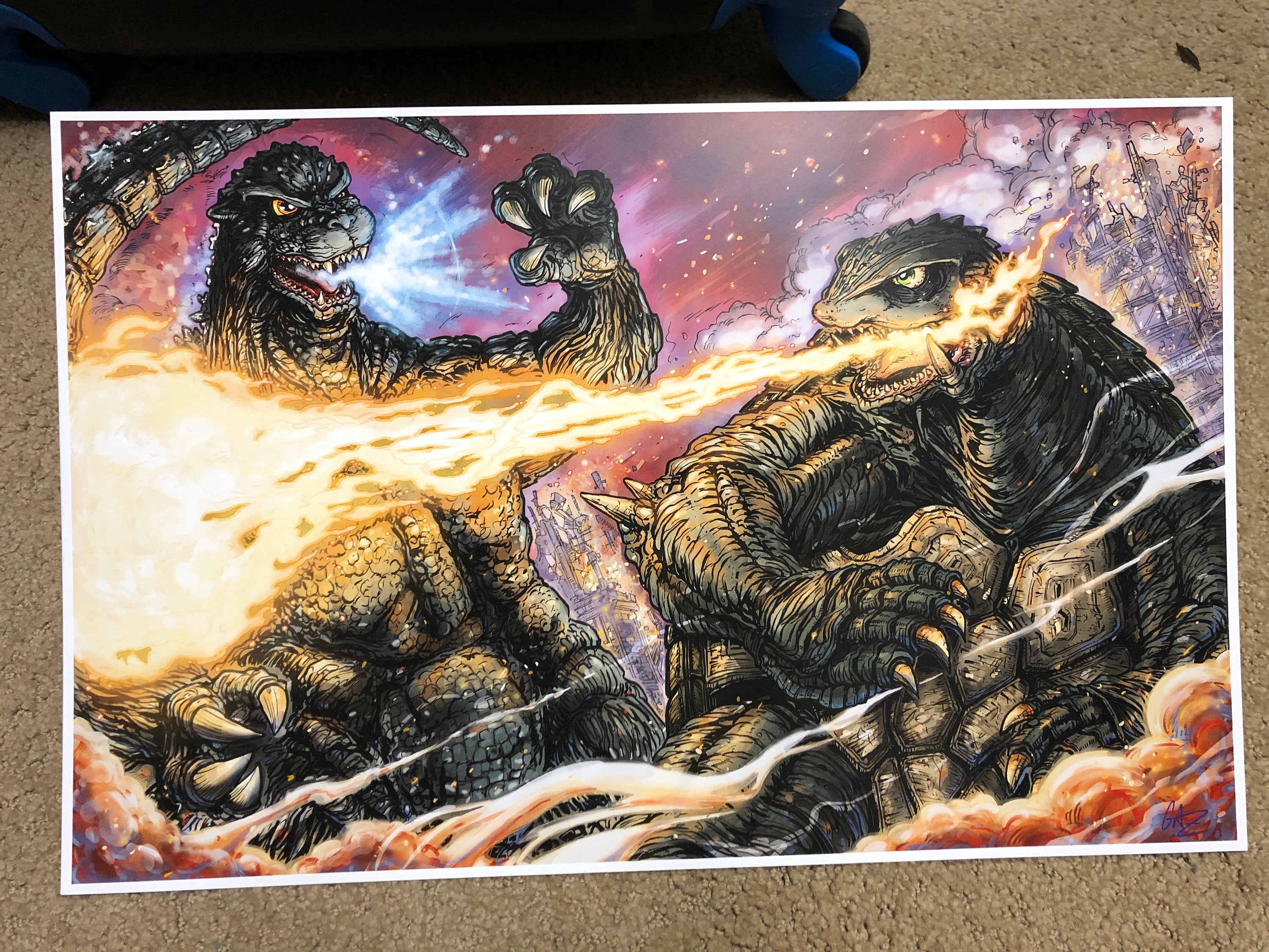 ガメラVSゴジラ - Etsy 日本