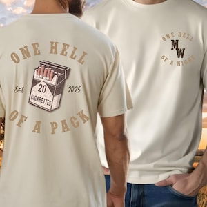 Country Music Shirt Morgan Wallen,Comfort Colors Graphic Tee, Country Music  Merch, 20 Cigarette Tee