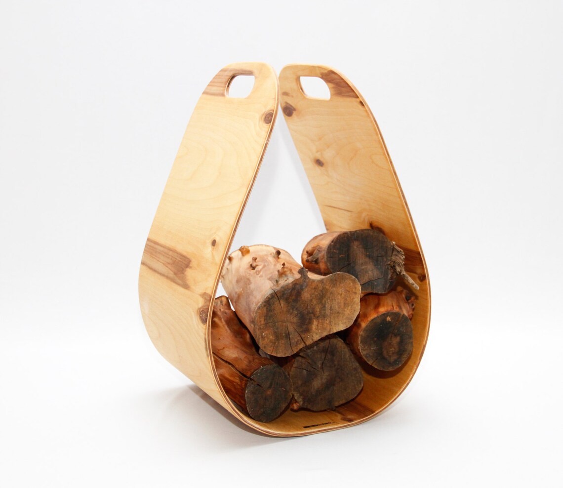 Firewood Basket Etsy