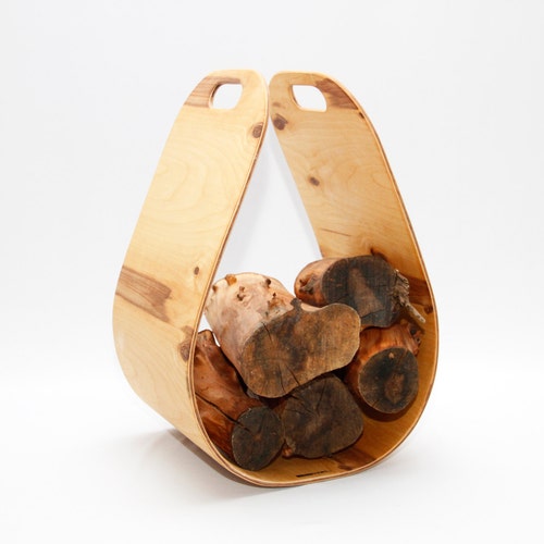 Firewood Basket Etsy