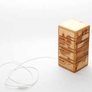 Wooden Night Lamp DL010 image 4