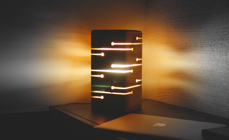 Wooden Night Lamp DL010 image 3