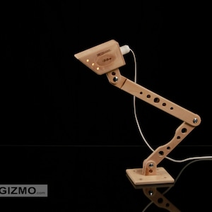 Wooden Design Desk Lamp DL019 by BlackGizmo image 1