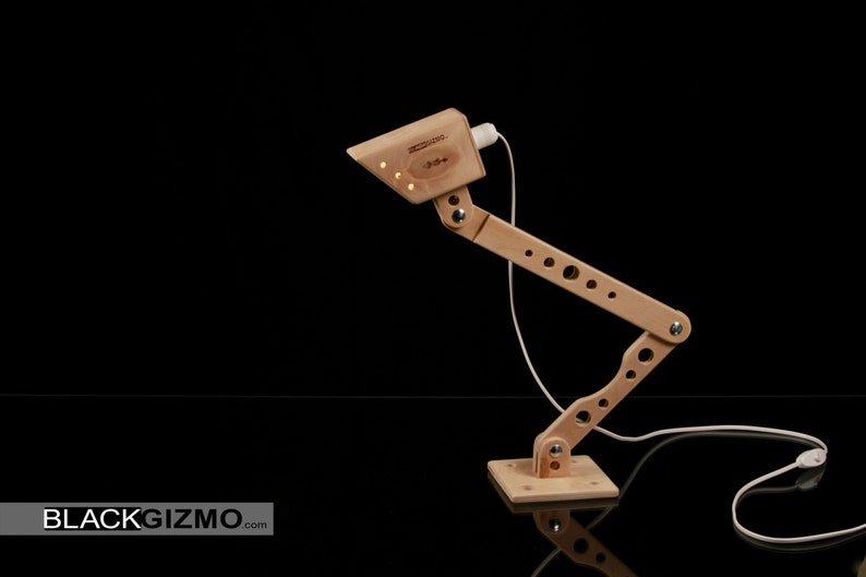 Wooden Design Desk Lamp DL019 by BlackGizmo image 1