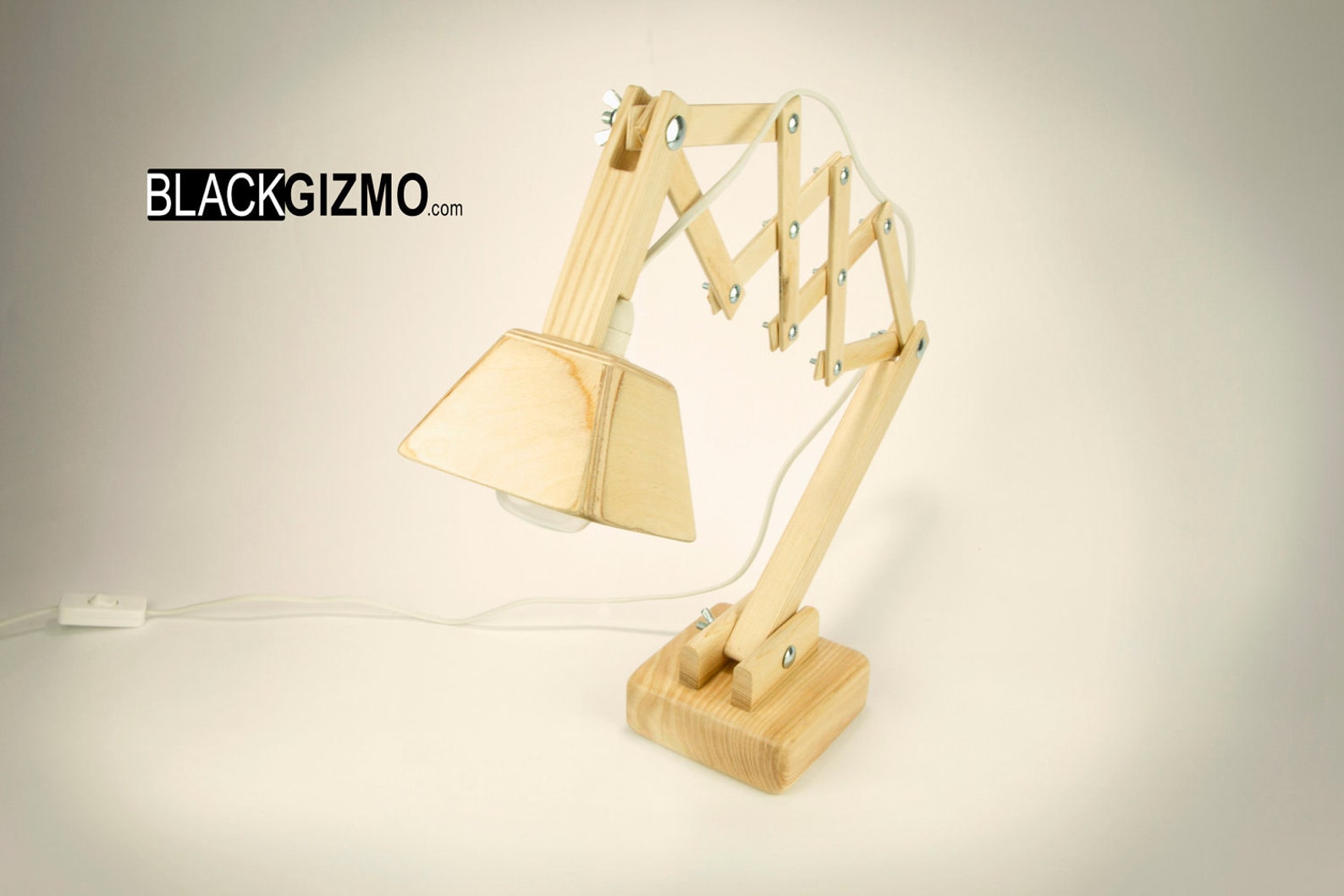 Wooden Table Lamp DL011 Free Shipping Etsy