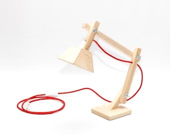 Table lamp DL008-1 with fabric cord