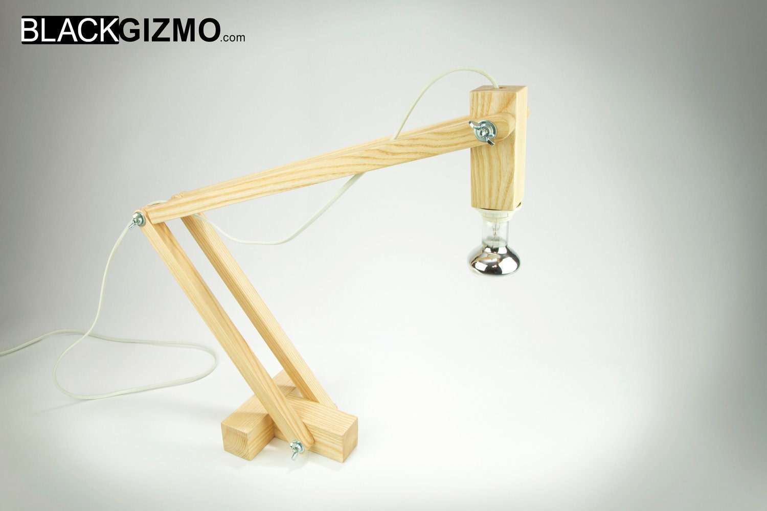 Wooden Desk Lamp DL016 Etsy