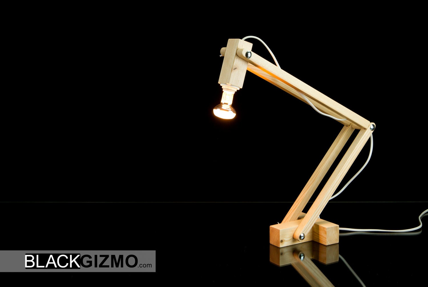 Wooden Desk Lamp DL016 Etsy
