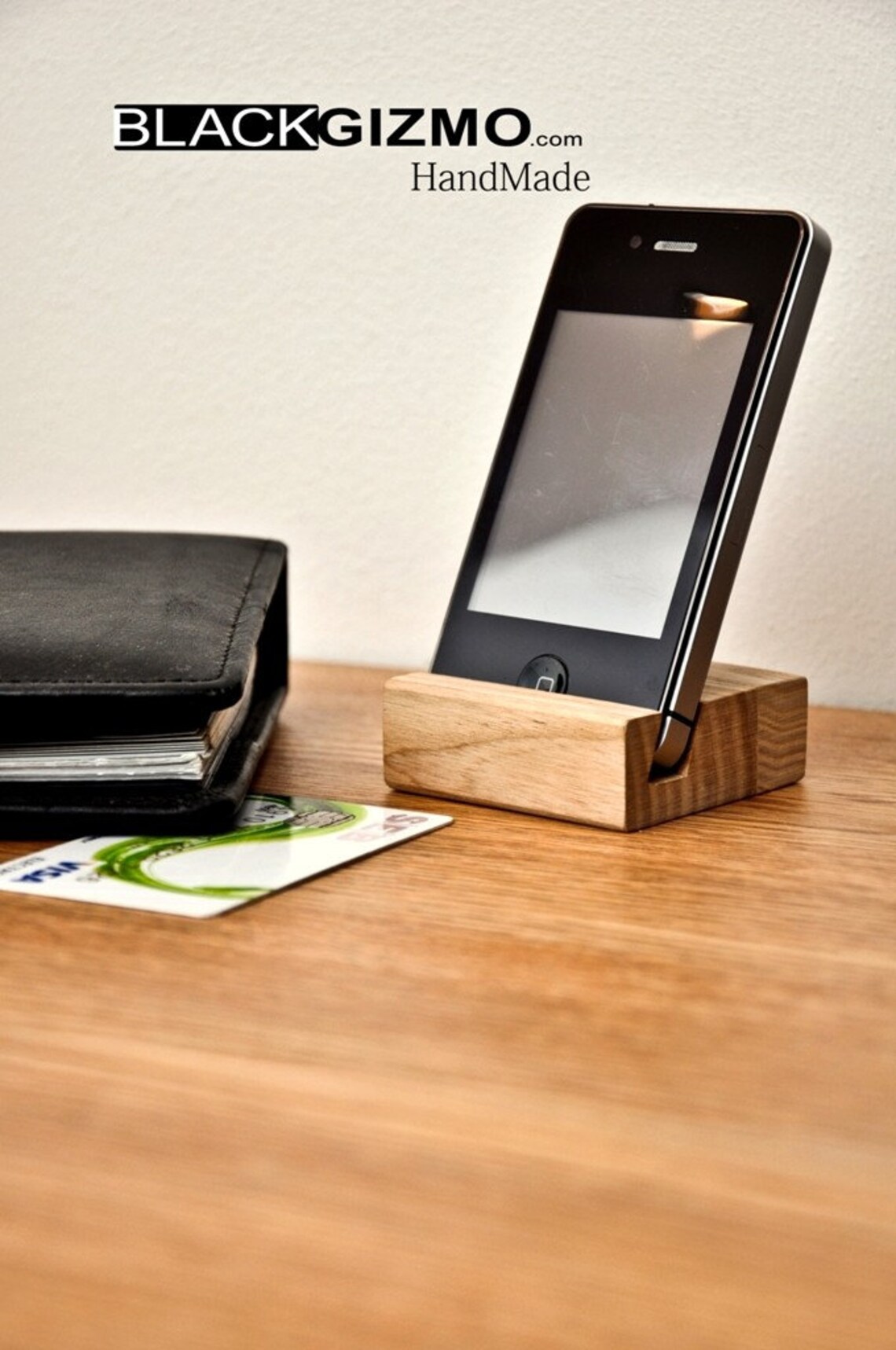 Wooden iPhone Holder PH001 Etsy