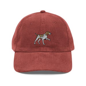 German Shorthaired Pointer Corduroy Hat GSP