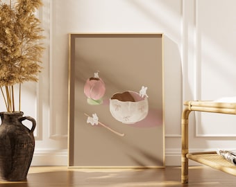 Poster MIFFY Matcha Tools : décoration murale lapin coquette Y2K Love câlin pour chambre à coucher (téléchargement numérique)