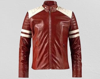 ハンドメイド メンズ ブラッド・ピット ファイトクラブ FC タイラー