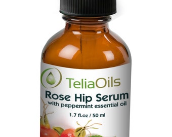 RoseHip Serum for Sensitive skin, Oily Skin, Face, Hair 1.7 fl. oz/ 50ml