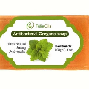 Anti-septic Oregano Soap 100% Natural 100 gr / 3.4 oz.