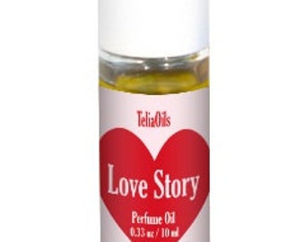 Love Story " Premium Perfume Oil for Women, 1/3 Oz (10 Ml) By Teliaoils