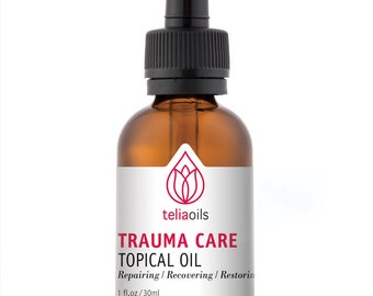 Trauma Oil - Herbal Blend  For Soothing Joint Ache, Muscle Soreness, Bruises, Ligament Ache - Calendula, Arnica & St John’s Wort