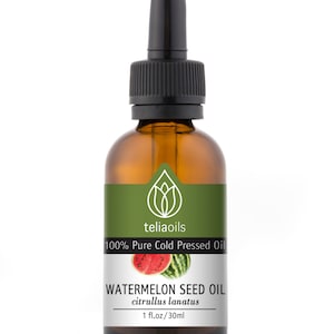 Watermelon seed oil Kalahari oil, Ootanga oil cold pressed 100% pure, unrefined, Extra Virgin. 1.fl oz/ 30 ml
