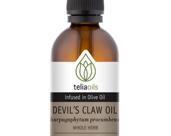 Davils Claw Infused Oil Extract (Macerated Oil), 1.7 Oz - 50 Ml / Aches Relief Oil.