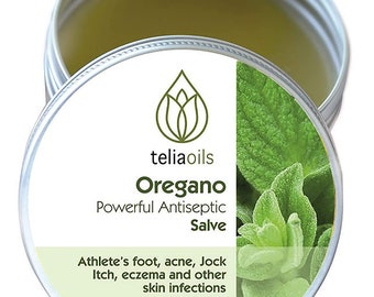 Oregano multi purpose Balm –Fast acting for Athletes Foot, Nail Issues, Itchy Skin - Foot & Body Balm with Oregano essential oil 1.7Oz