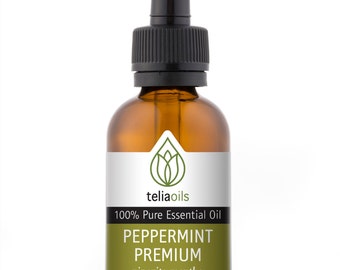 Peppermint Premium Essential Oil - 100% Pure, Undiluted