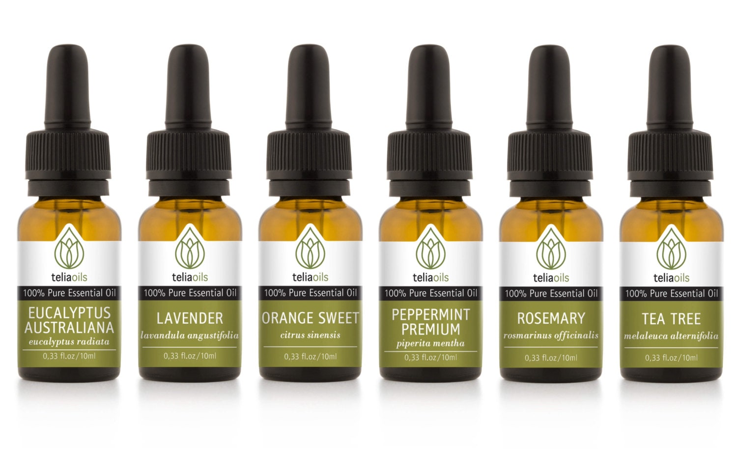 TOP QUALITY Essential Oils Set 6/10 Ml 100 Pure Etsy