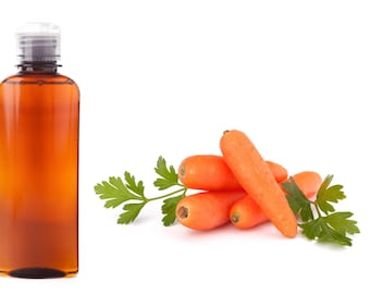 Huile infusée de carottes, à l'huile d'olive biologique 1.7 oz - 50 ml