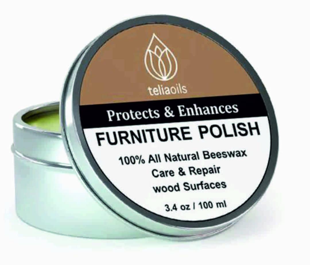 100 Pure Beeswax Natural Wax Wood & Furniture Polish Neutral Cream