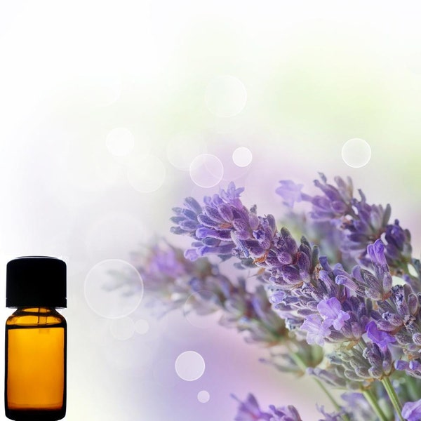 Lavendel Bio 100% reines ätherisches Öl 0.33 oz / 10 ml