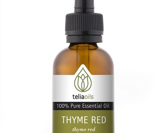 Thyme Red Essential Oil - 100% Pure, Undiluted from Teliaoils