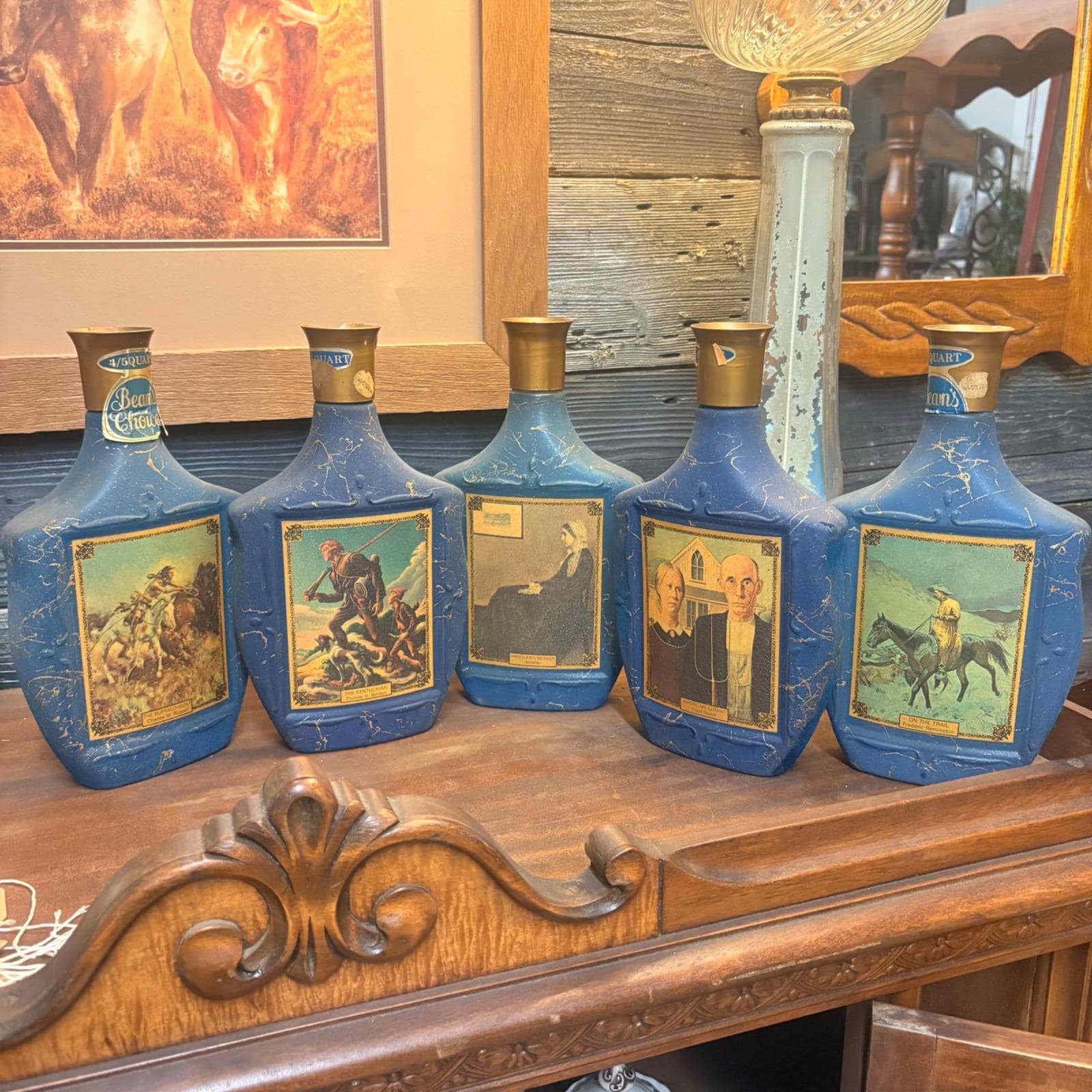 Collectable Jim Beam Bottles - Etsy