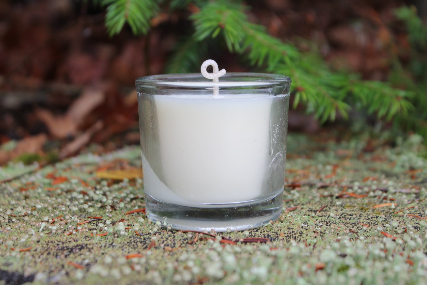 Votive Candleheavy Weight Recycled 2.5oz Clear Glass Votivevermont