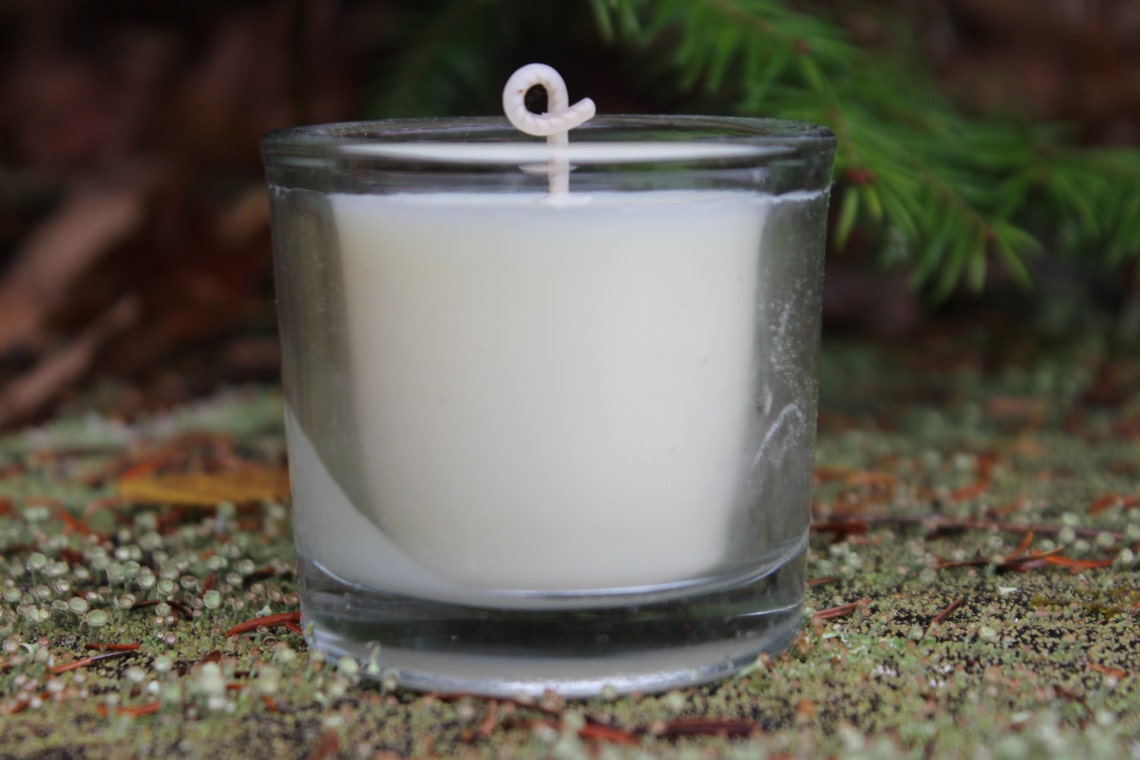 Votive Candleheavy Weight Recycled 2.5oz Clear Glass Votivevermont