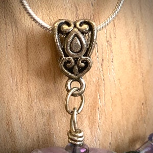 Pendant add-on for lampwork focal beads