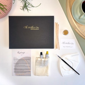 Kintsugi DIY Kit: Golden Repair for Beginners, craft kit, Kintsugi repair kit