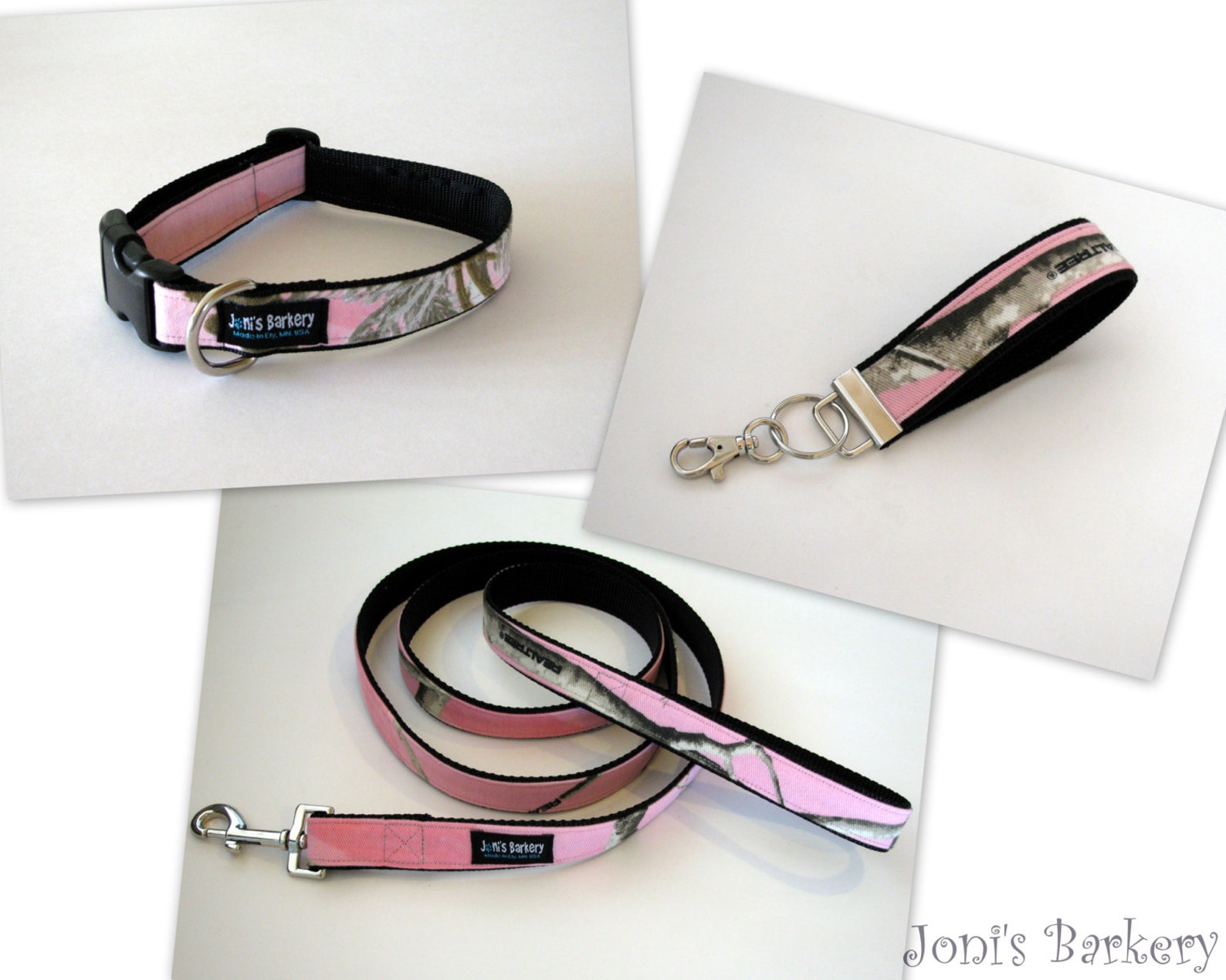 Camo Dog Collar Realtree Pink Camouflage Adjustable Dog Etsy
