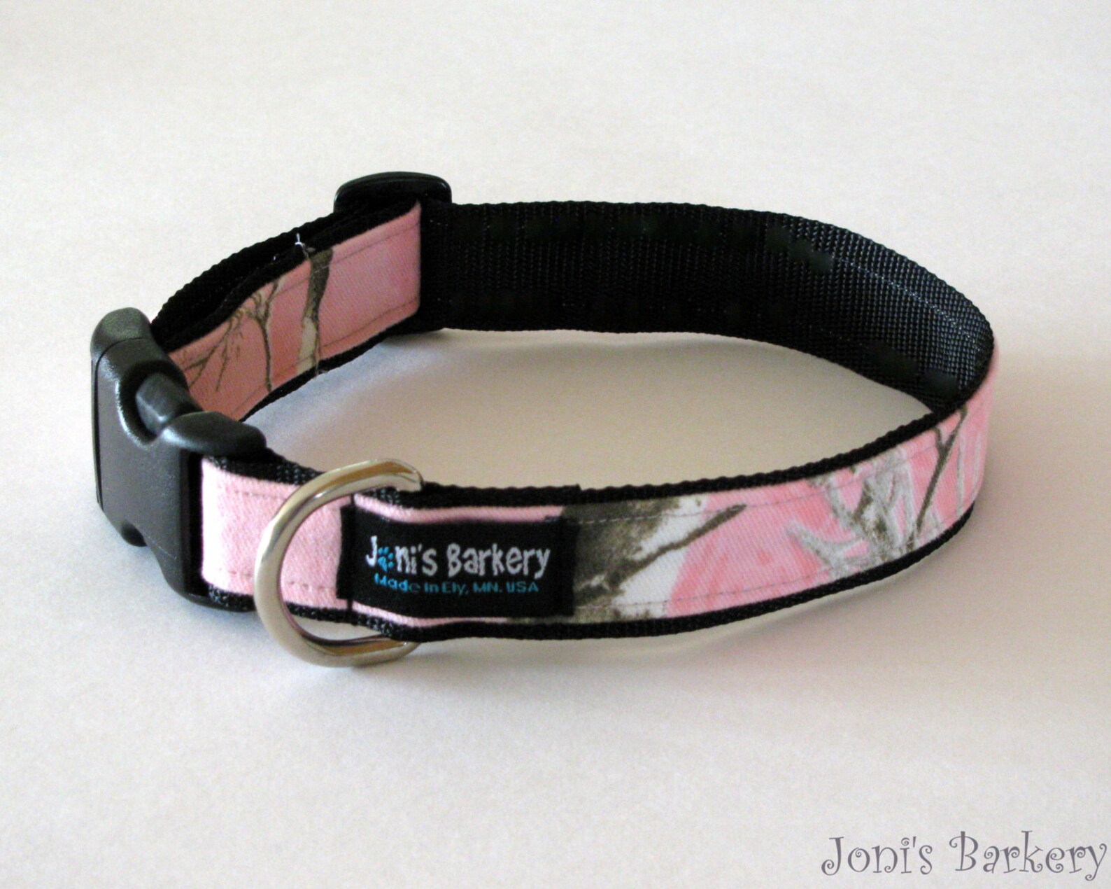 Camo Dog Collar Realtree Pink Camouflage Adjustable Dog Etsy