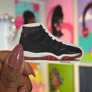 Jordan 11 vinyl sticker/ die cut sticker/sneakerhead  sticker/