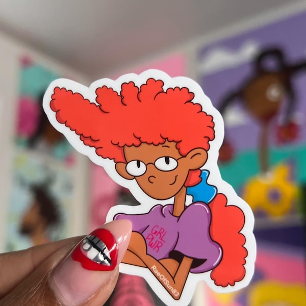Unbothered Pepperann vinyl sticker/ die cut sticker/ funny sticker/