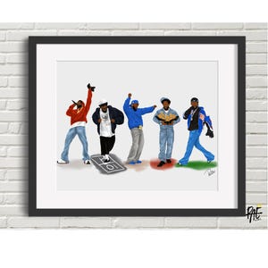 Kendrick Iconic Series Print/ Kendrick Lamar Art/ art prints