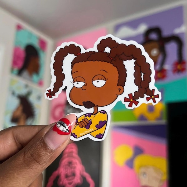 Unbothered Susie vinyl sticker/ die cut sticker/ funny sticker/