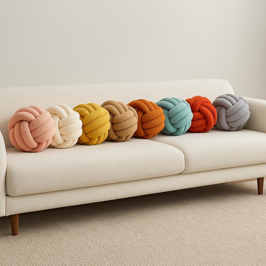 Design House Stockholm ノットクッション カーキグリーン クッション