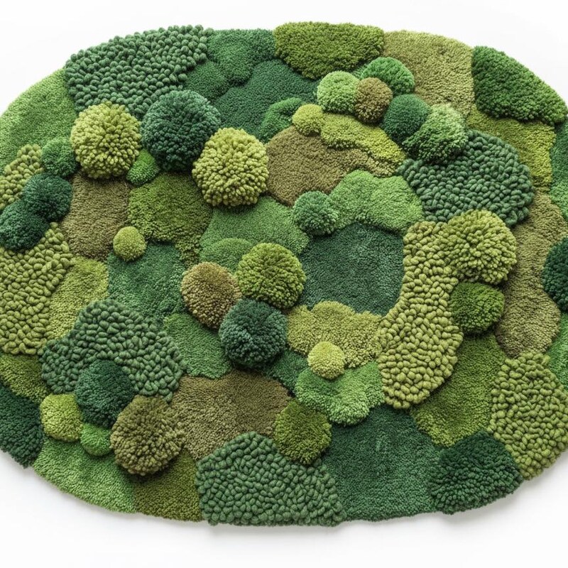 Moss Rug - Etsy