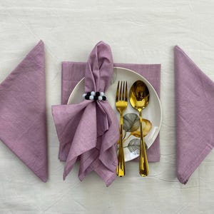 Dusty Pink Cotton Napkins, 50 Pack: Rustic Wedding Table Decor