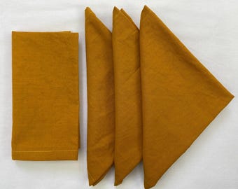 Softened Cotton Napkins, Solid Cotton Napkins for Wedding Party Napkins, Pure Soft Kitchen Napkin Cotton Cloth Napkins